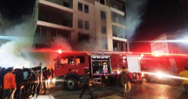 ندب الأدلة الجنائية لمعاينة آثار حريق بمطعم مشويات شرق الإسكندرية دون إصابات