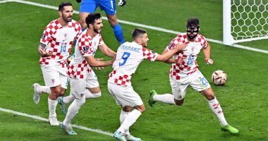 كرواتيا تتقدم بالهدف الثانى فى شباك المغرب بالدقيقة 42 "فيديو"